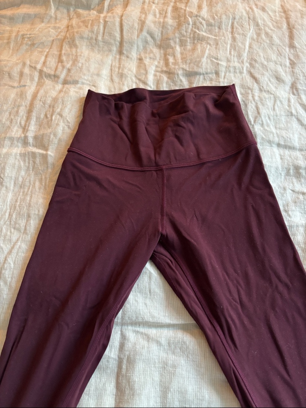 lululemon athletica Maroon High-Rise Leggings - Picture 2 of 5